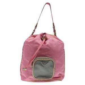 Prada Nylon Handbag Pink
